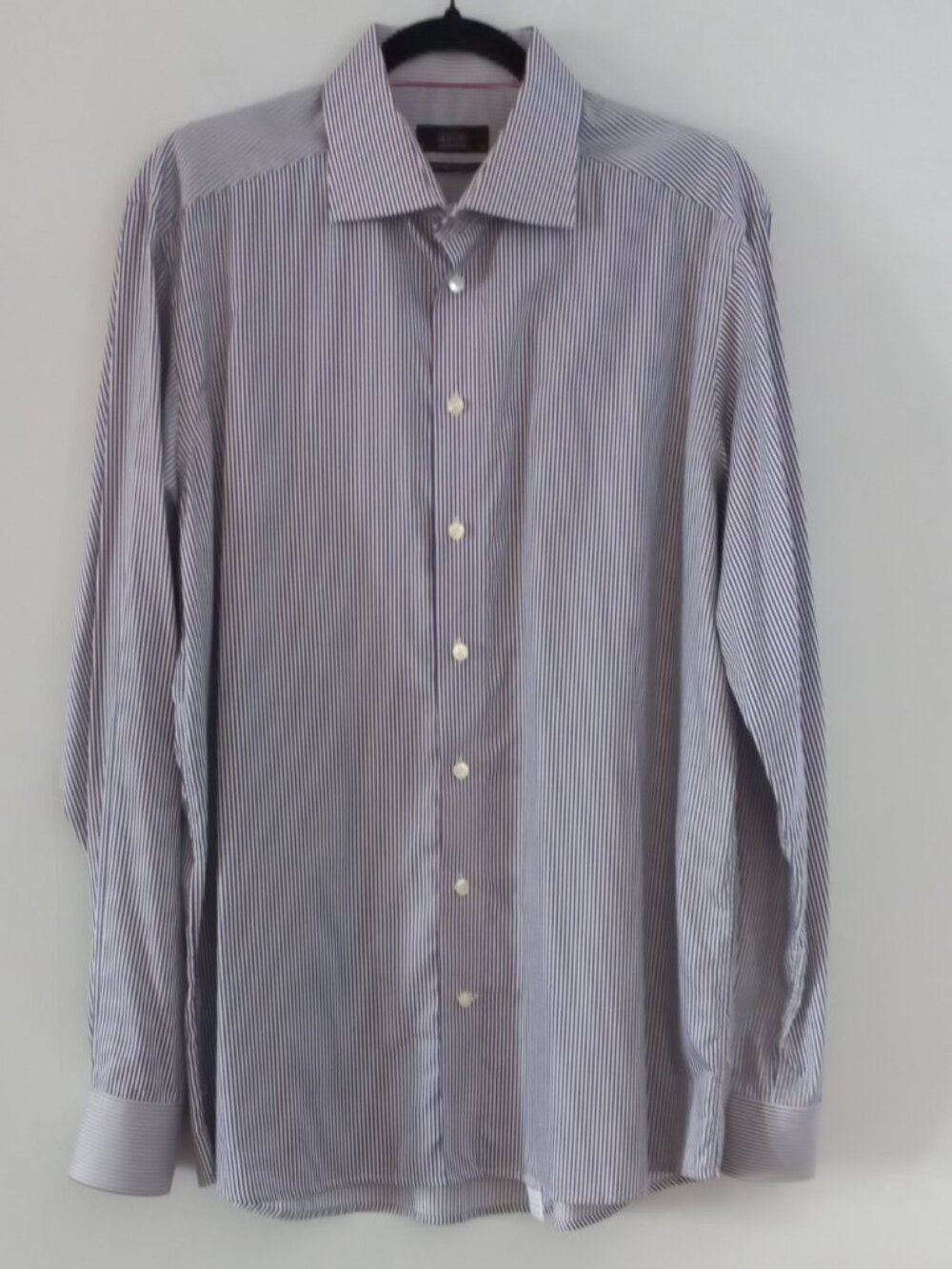 ETON 100% cotton blue and white striped shirt